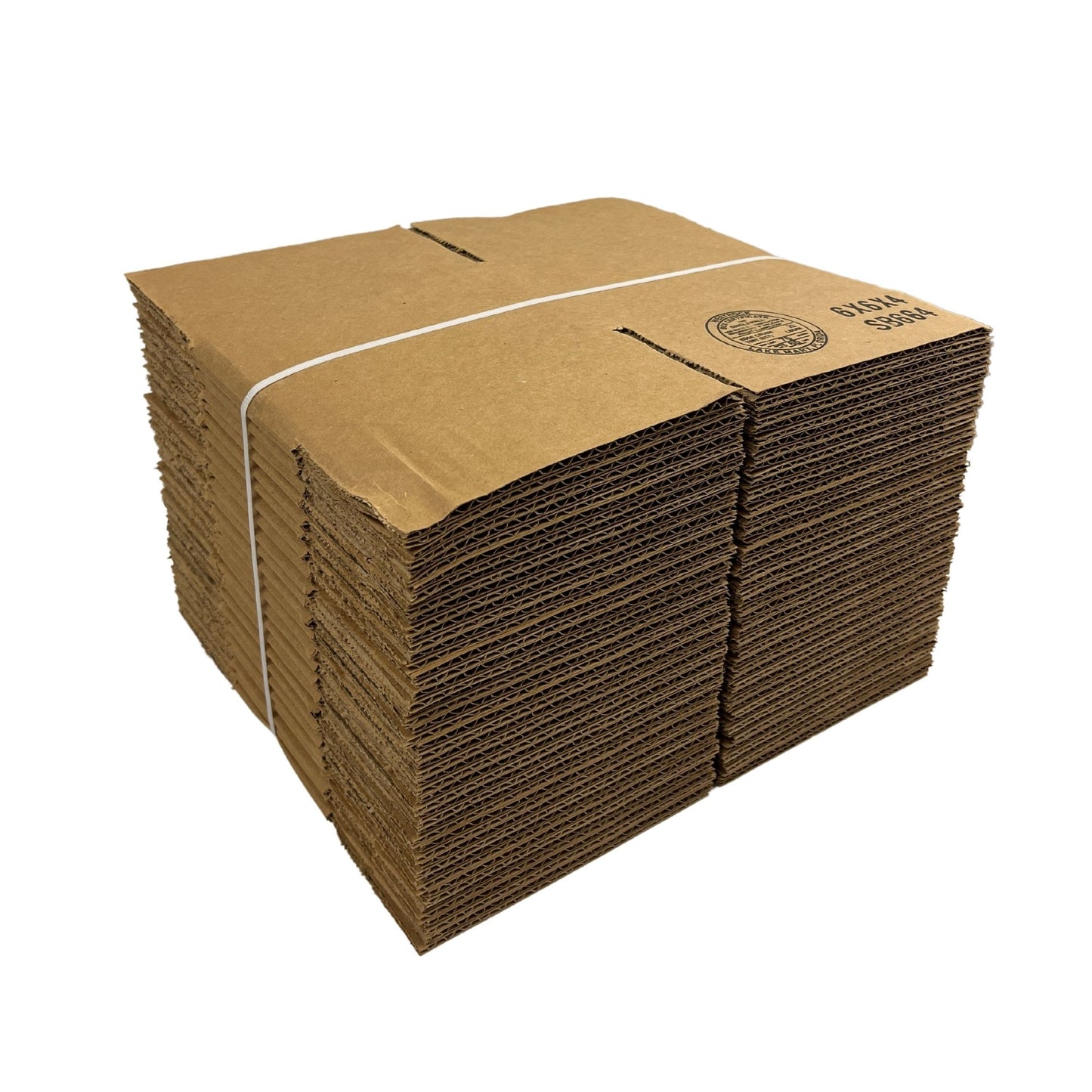 Corrugated box 6x6x4"