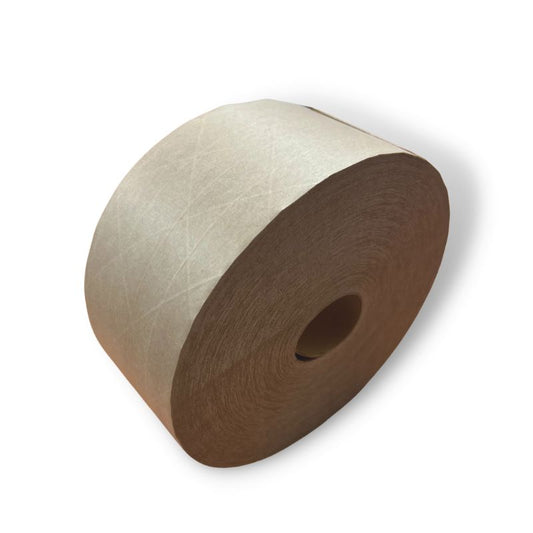 3” x 500’ Brown reinforced Gummed tape