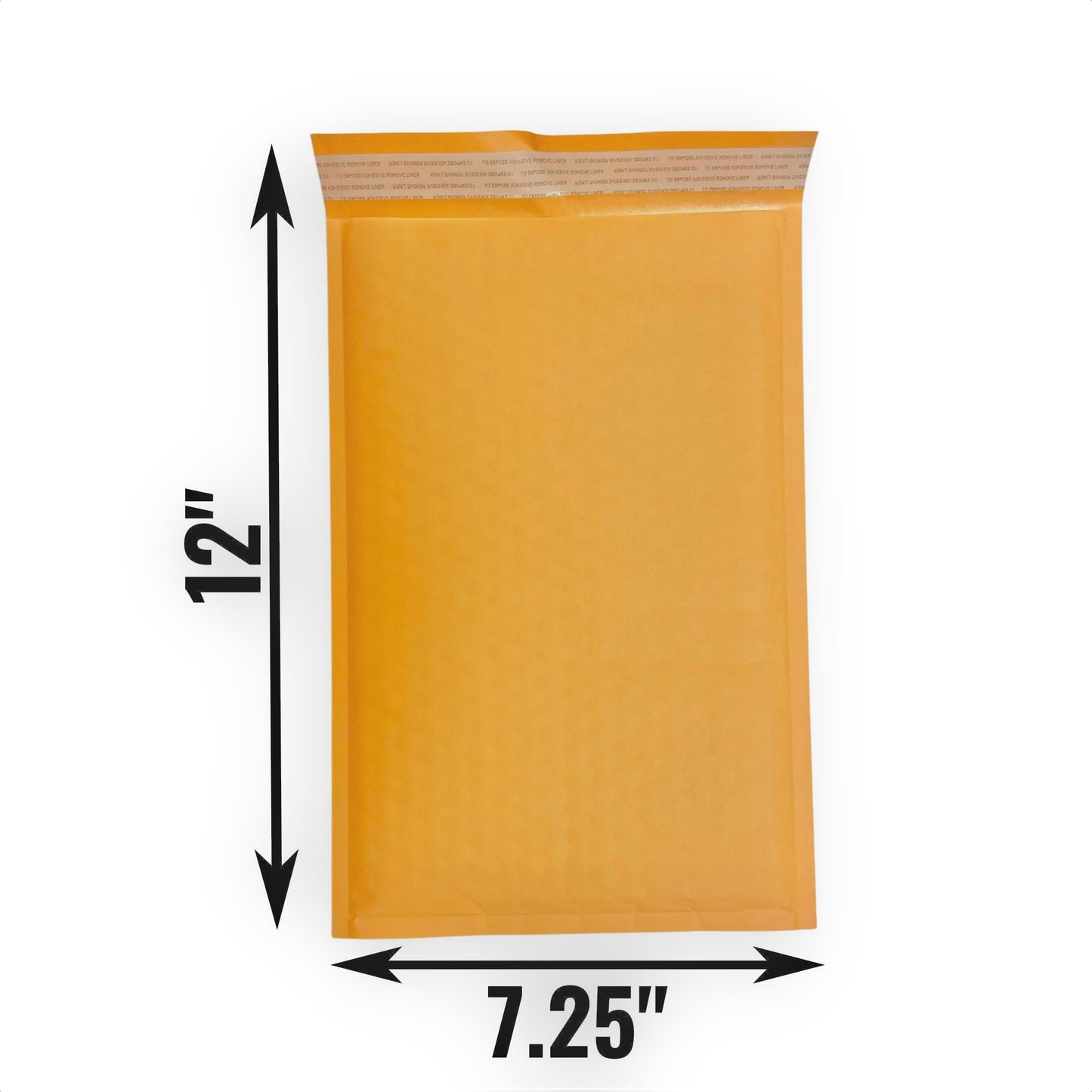 Kraft Bubble Mailer #1 - 7.25" x 12" - 100 pcs