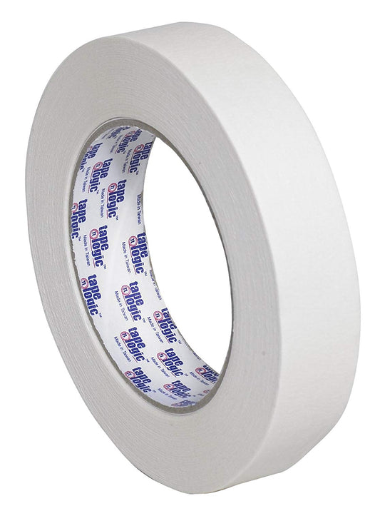 1" x 60 masking packaging tape Designed for light masking, splicing, bundling and holding applications. Use for general purpose packaging and basic everyday household or office needs in clear color